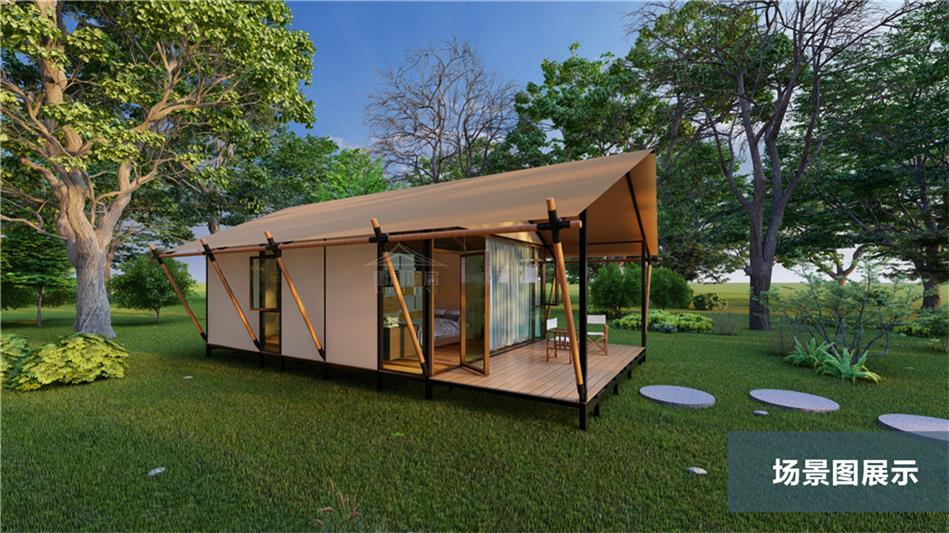 与星河共眠，枕风而眠——凤城市高端多边形帐篷酒店的自然礼赞